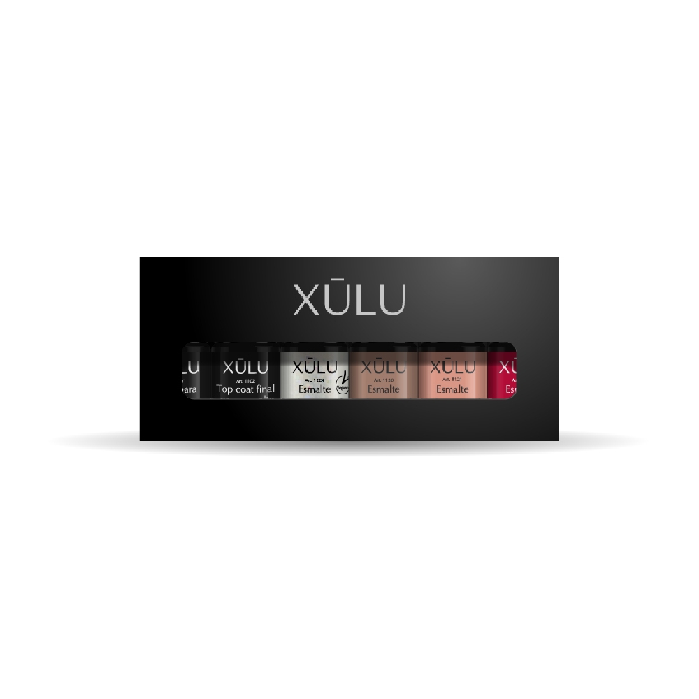 XÚLU PACK X 6 ESMALTES UV CLASICOS | Vista 3